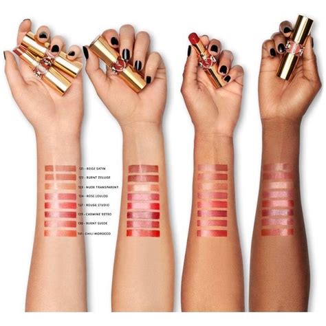 ysl lipstick swatches rouge volupte shine|ysl rouge volupte shine swatches.